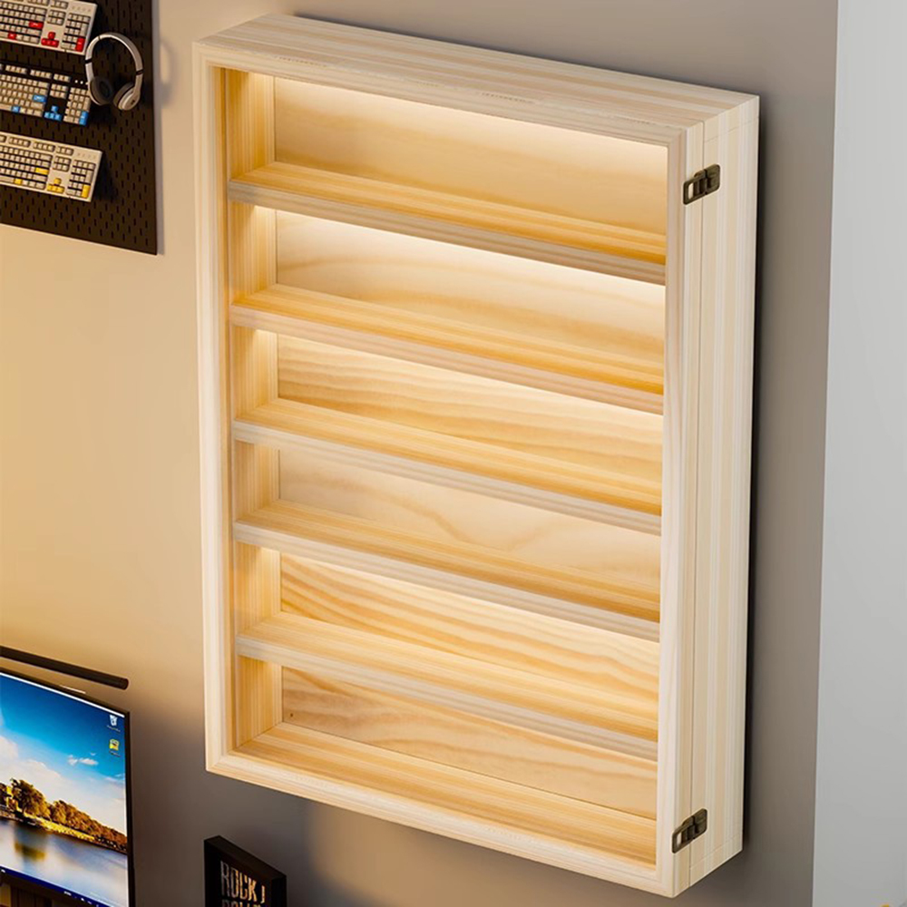 6‑Tier Wall Mounted Wooden Dis - огляд і ціна Pop Display Shelf