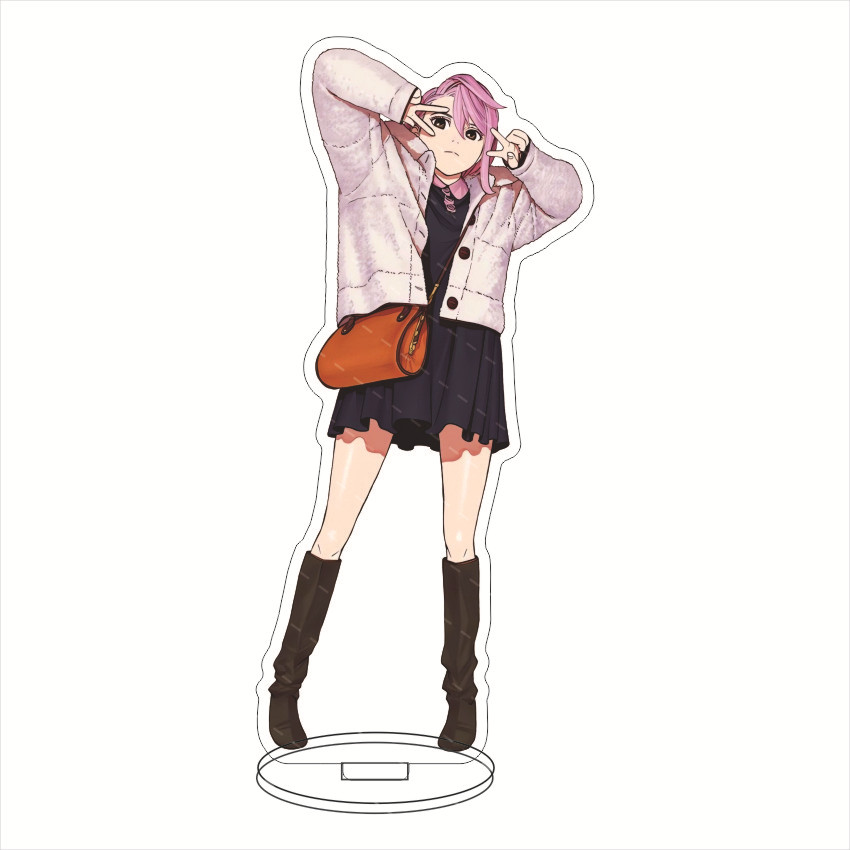16CM Anime Dandadan Momo Ayase - огляд і ціна Figma Stand Set