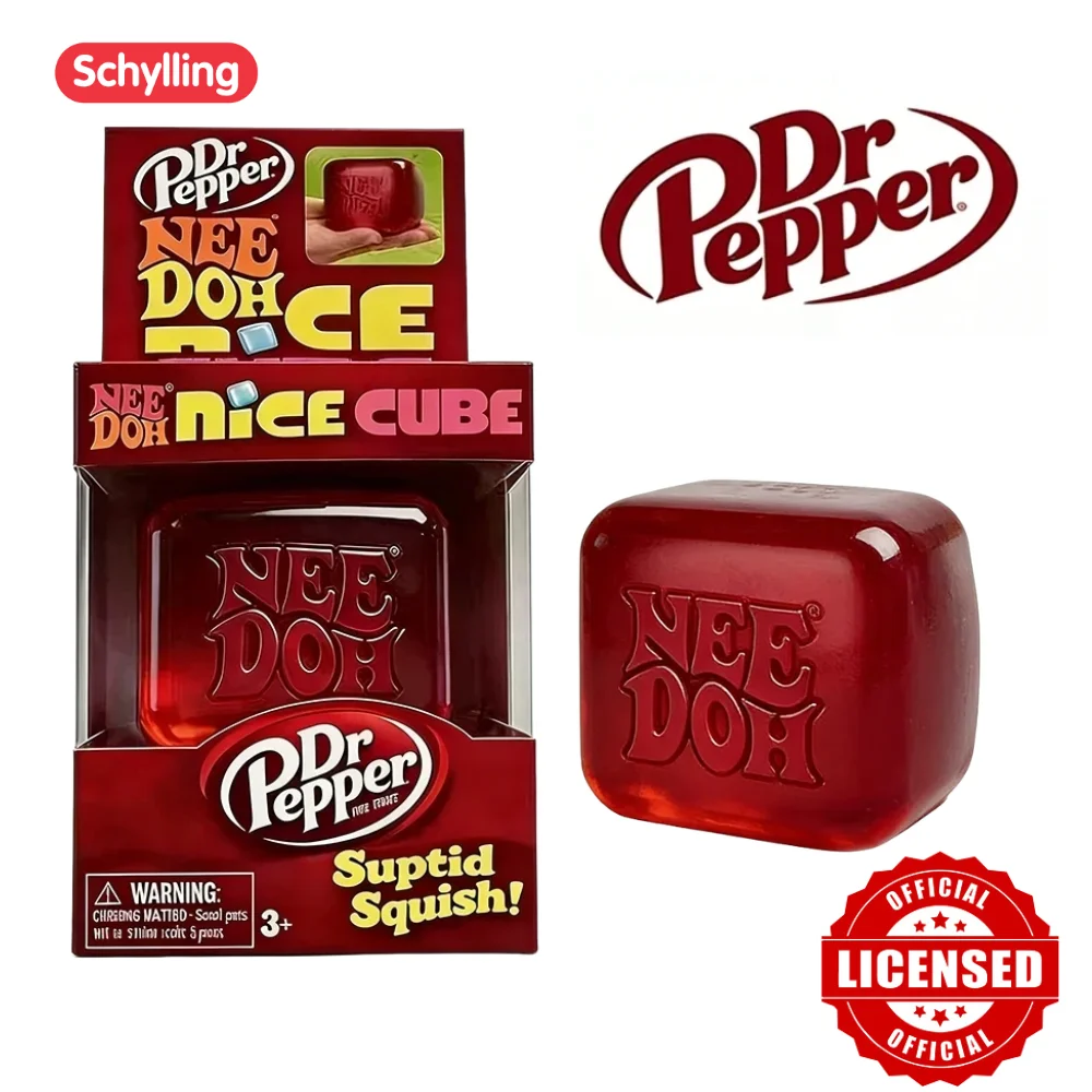 Dr Pepper X NeeDoh Nice Cube S - огляд і ціна Fidget Cube Original