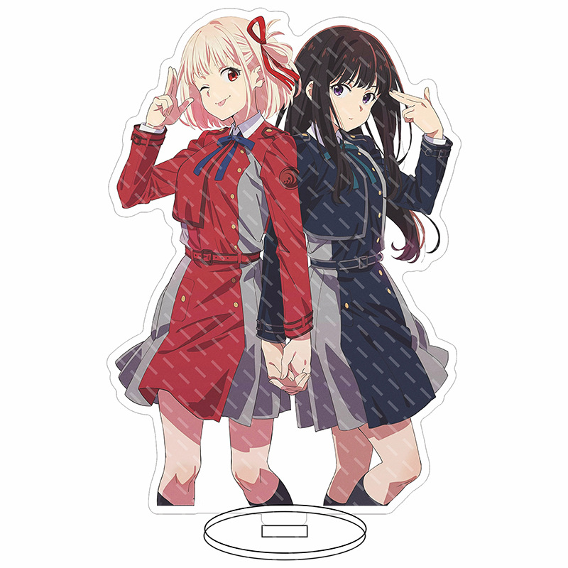 16CM Anime Lycoris Recoil Chis - огляд і ціна Figma Stand Set