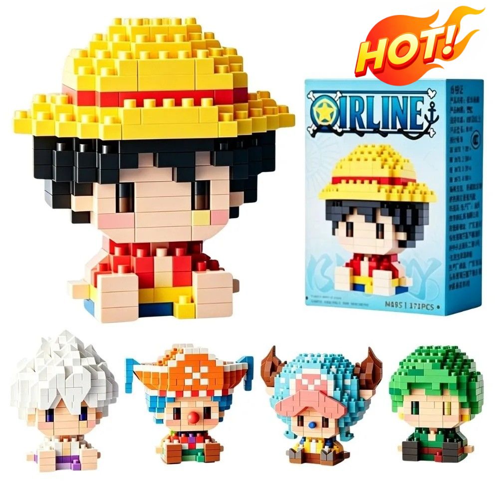 One PIECE Sun God Nika Luffy M - огляд і ціна Building Block Mini