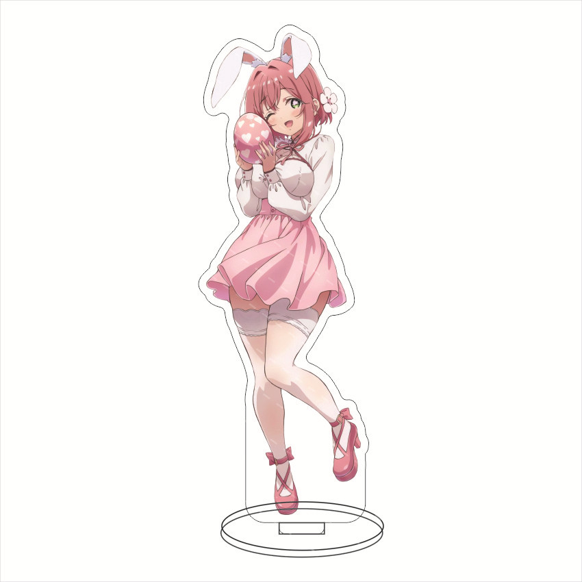 16CM Anime The 100 Girlfriends - огляд і ціна Figma Stand Set