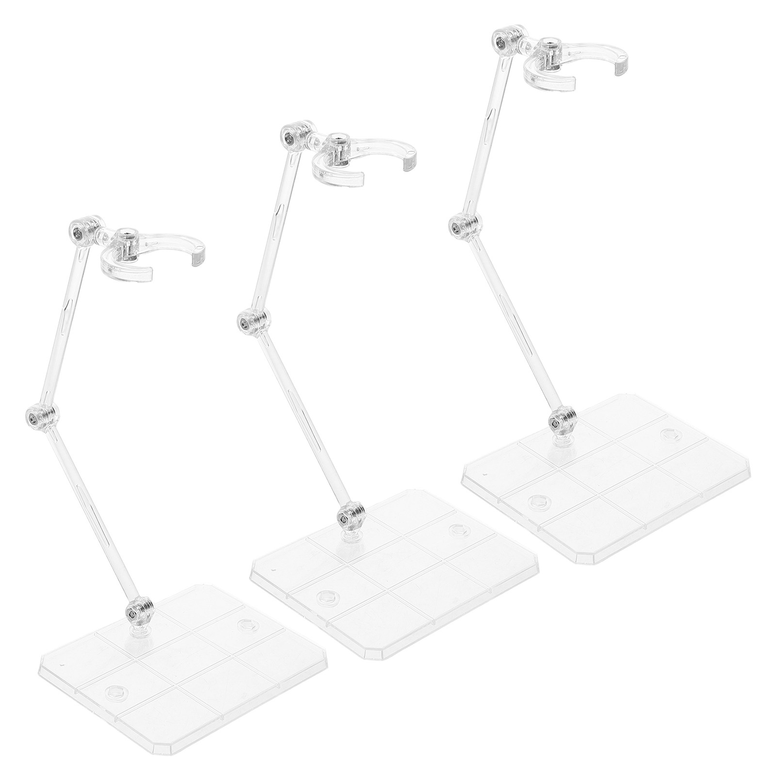 3Pcs Transparent Figure Suppor - огляд і ціна Action Figure Stand