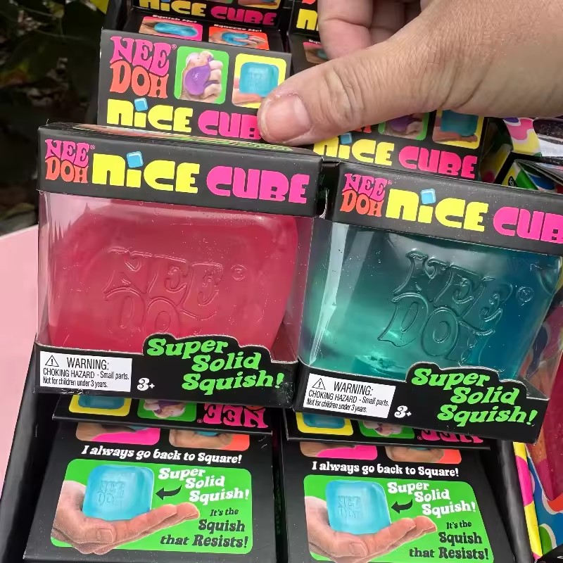 NeeDoh Nice Cube Squish Toy, S - огляд і ціна Fidget Cube Original