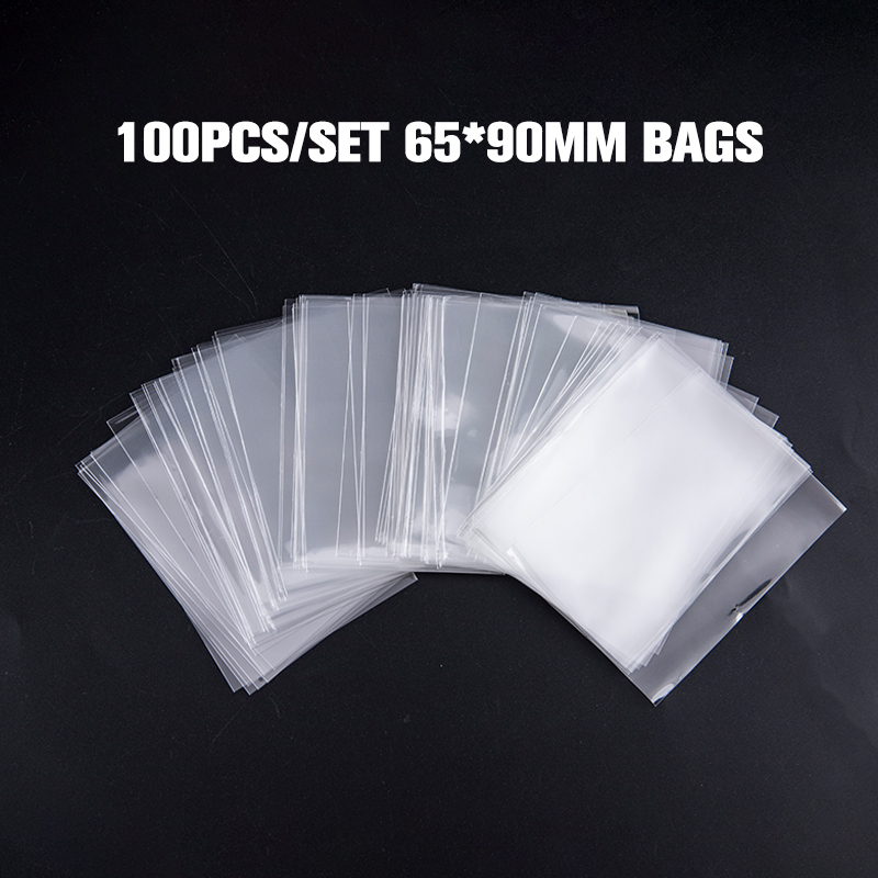 100Pcs 65*90 Transparent Colle - огляд і ціна Card Penny Sleeve